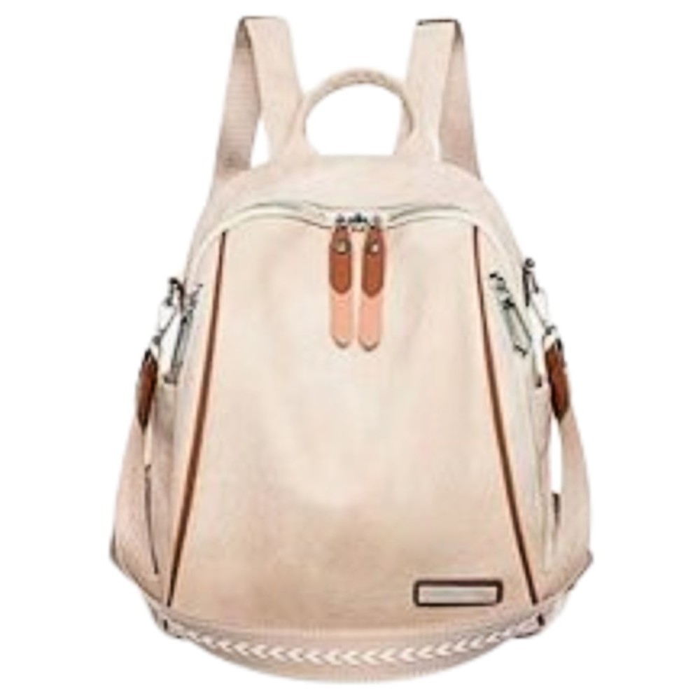 Domus Γυναικεία Τσάντα Πλάτης Backpack 40000043 Μπεζ Τσάντες