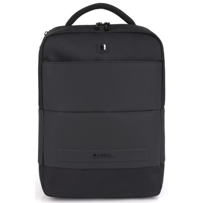 Gabol 413155 Τσάντα Πλάτης Backpack CAPITAL για Laptop 15.6" Μαύρη