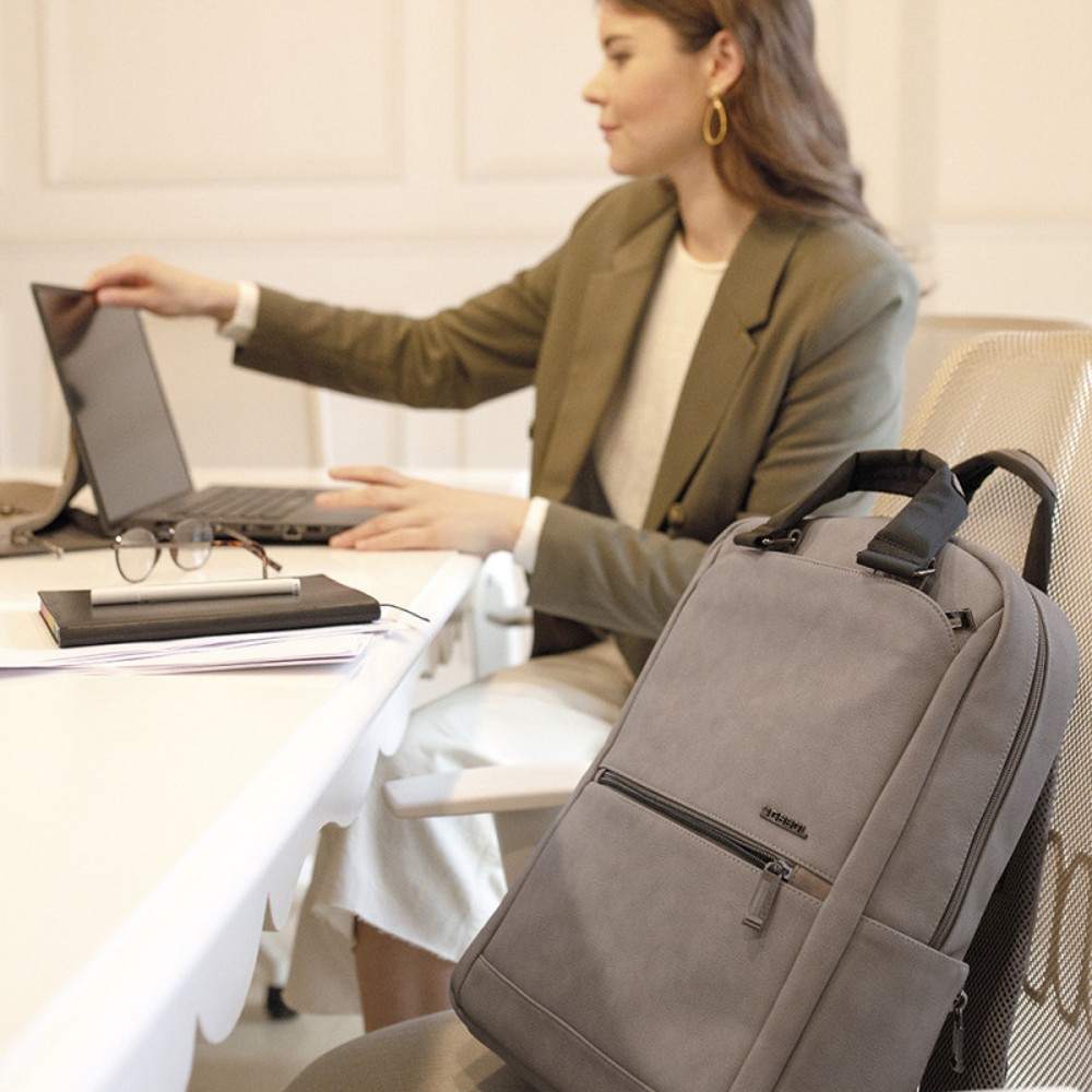 Gabol 413952 Τσάντα Πλάτης Backpack Laptop 15.6" LINK Μπεζ Τσάντες