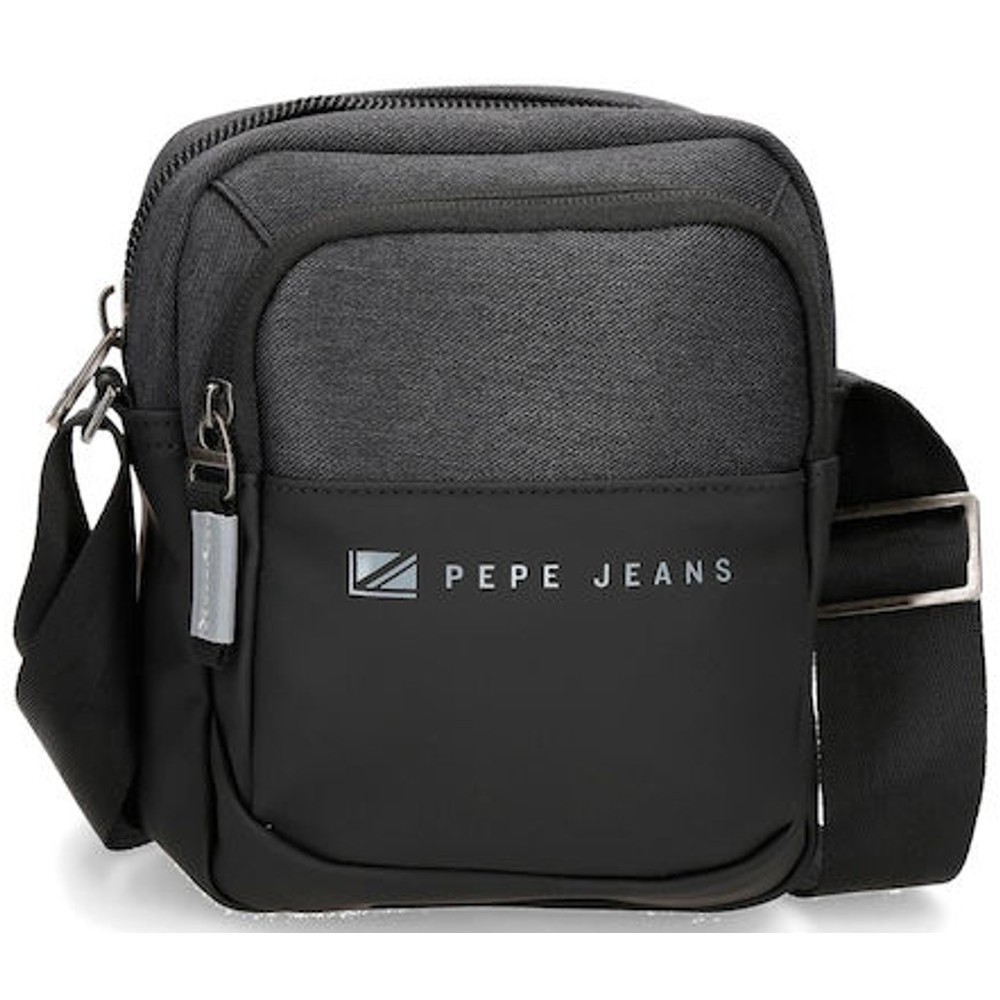 Pepe Jeans Jarvis Τσάντα Ώμου / Χιαστί 7125231-999 Ανθρακί	 Τσάντες