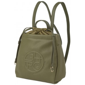 Beverly Hills Polo Club BH-3802 Γυναικεία Τσάντα Πλάτης Backpack Χακί  Τσάντες