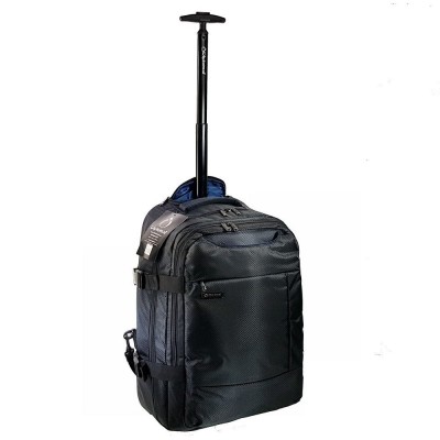 Diplomat Βαλίτσα Καμπίνας - Τροχήλατο Backpack  111-55W Μαύρο 