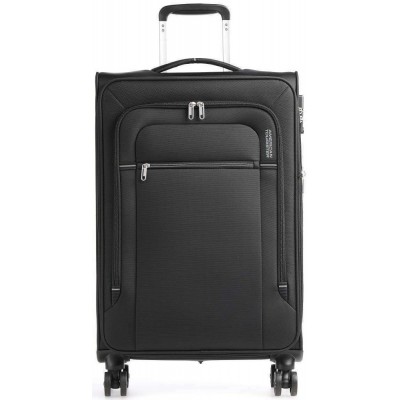 American Tourister Crosstrack Spinner Μεσαία Βαλίτσα 67.5cm 133190-1062 Μαύρη