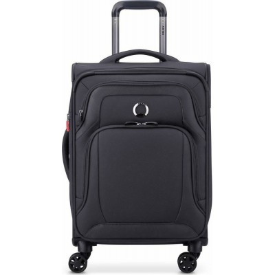 Delsey Optimax Expandable cabin case 55cm 328580100T9 Μαύρη