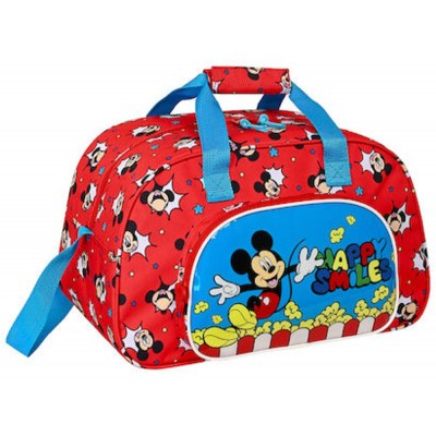 Safta Σακ Βουαγιάζ Mickey Mouse Full of Smiles 712214273 Κόκκινο